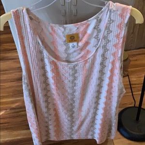 Ruby Rd Sparkle Multicolor Tank Top Size XL